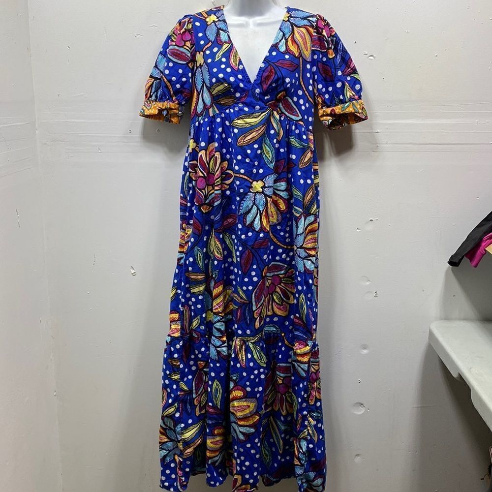 Tabitha Brown x Target Floral Maxi Dress Size 2